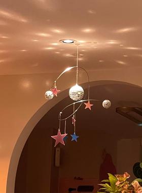 新家的100个快递 | 星星夜空反光挂饰房间装饰diy玄关客厅摆件