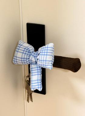 新家的100个快递 | 蝴蝶结门把手装饰保护套卧室改造房间的小物件