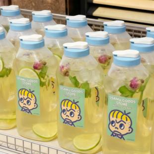 冷水壶家用冰箱夏天大容量冷泡杯耐高温食品级加厚饮料桶水果茶杯
