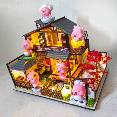 露比loopy小海狸diy小屋盲盒手办公仔送对象情人节朋友生日礼物