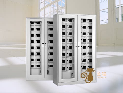 40门存放柜加厚手机充电柜亚克力
