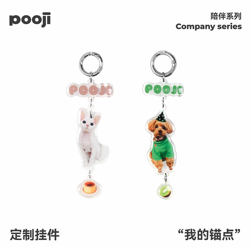 POOJI宠物定制挂来图DIY礼物