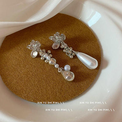 混合材质「柏林花事」复古耳环