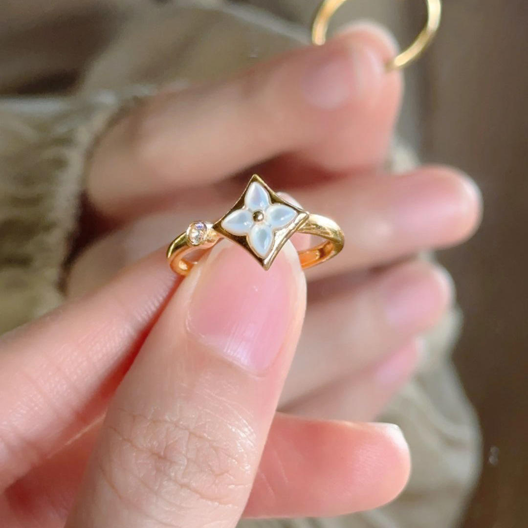 中古vintage金色戒指/指环