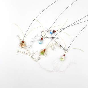 猫玩具新款贝壳虫逗猫棒替换头迷你可爱小虫子狩猎仿真昆虫飞虫