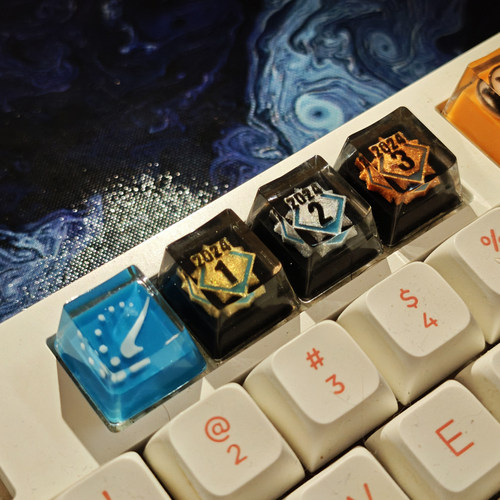 csgo赛事top选手定制树脂键帽