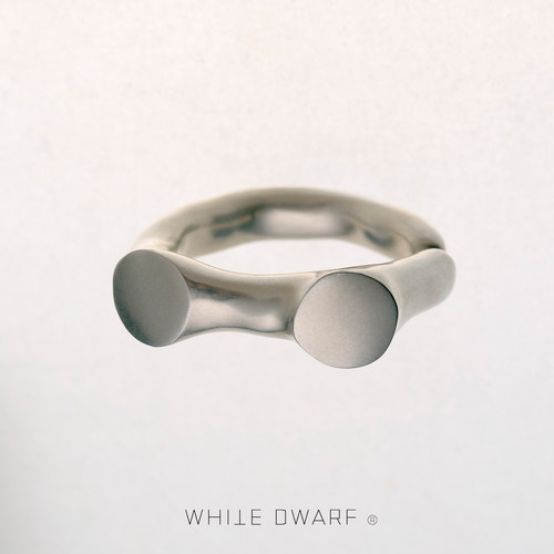 戒指WHITEDWARF925银质感男女