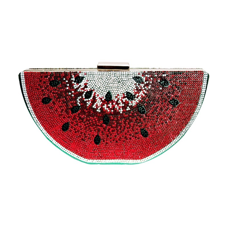 Diamond inlaid handbag handbag镶钻手拿包手包