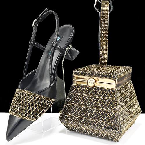 Shoe bag set, hand-held bag, banquet daily鞋包套装手拿包宴会