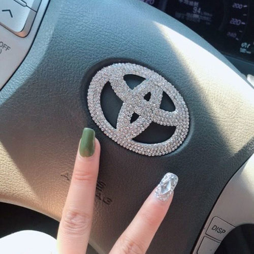 丰田方向盘钻标凯美瑞卡罗拉锐志