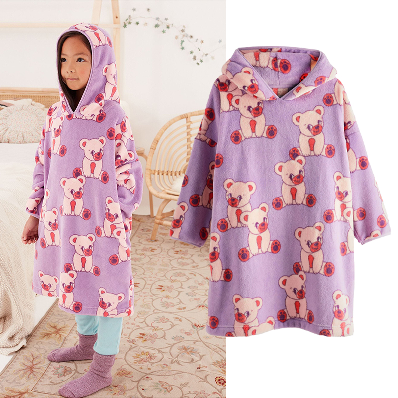 质量嘎嘎好3-16岁睡袍非常舒服！