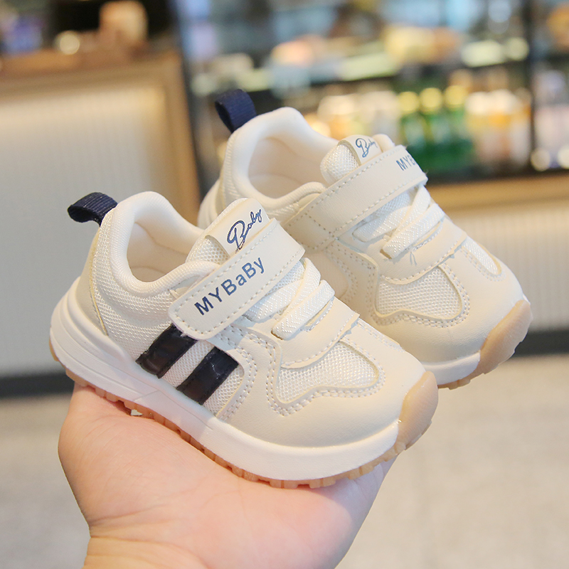学步机能鞋2024春秋季新款软底一1-2半岁网面10个月男女宝宝鞋子