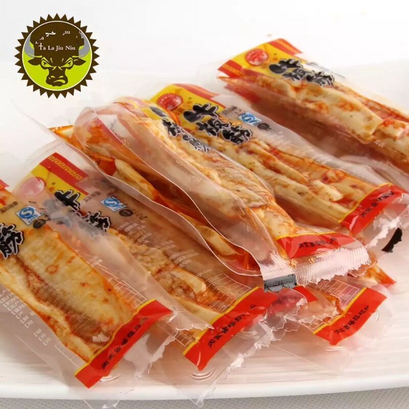 牛板筋内蒙古特产之一香辣烧烤味独立包装牛板筋小吃包邮