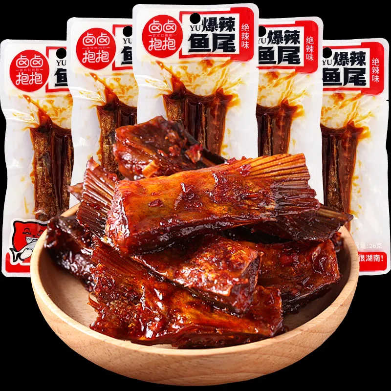 卤卤抱抱网红玫瑰鱼小零食