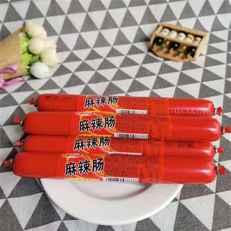 力诚火腿肠麻辣肠玉米肠鸡肉肠即食香肠休闲零食整箱烤肠小吃