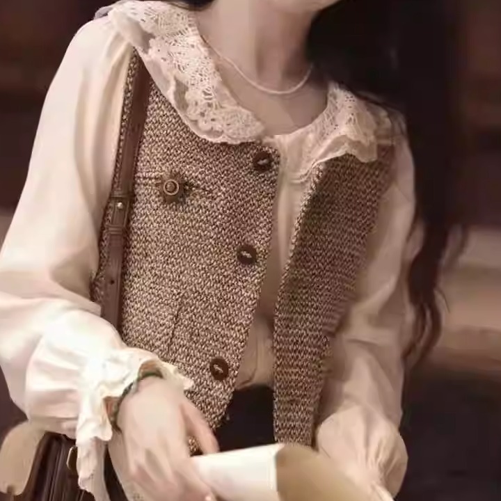 小香风时尚套装秋季休闲欧货衬衫