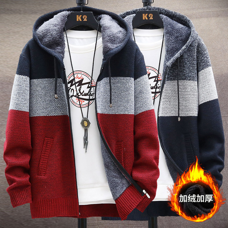 男装开衫男秋冬新款青年男士外穿毛衣秋冬针织衫韩版潮流休闲外套,男装,针织衫/毛衣,淘宝优惠券,粉丝福利购,淘宝优惠卷