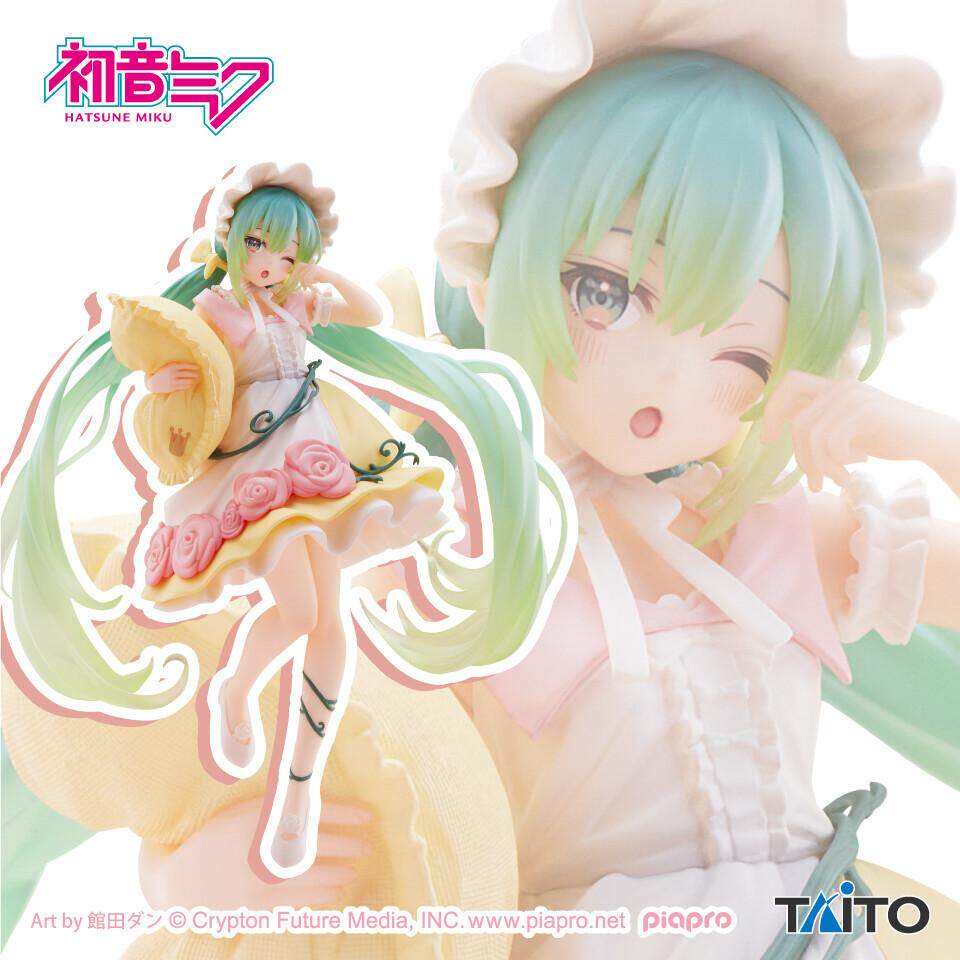 【正版】TAITO 童话仙境 童话系列 初音未来 睡美人手办兔子景品