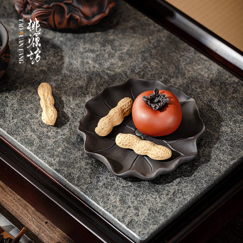 好事花生紫砂茶宠小摆件