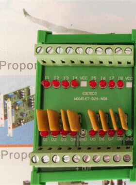 继电器放大板ET-D24-N08/ET-D24-P08/ET-D24-N12/N16PLC输出板