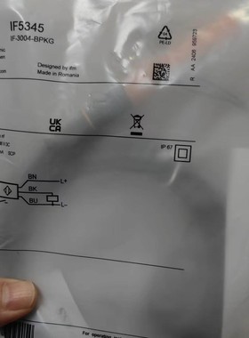 IFM易福门接近开关IF5345 IF5333 IF5775 IF5539 IF5712