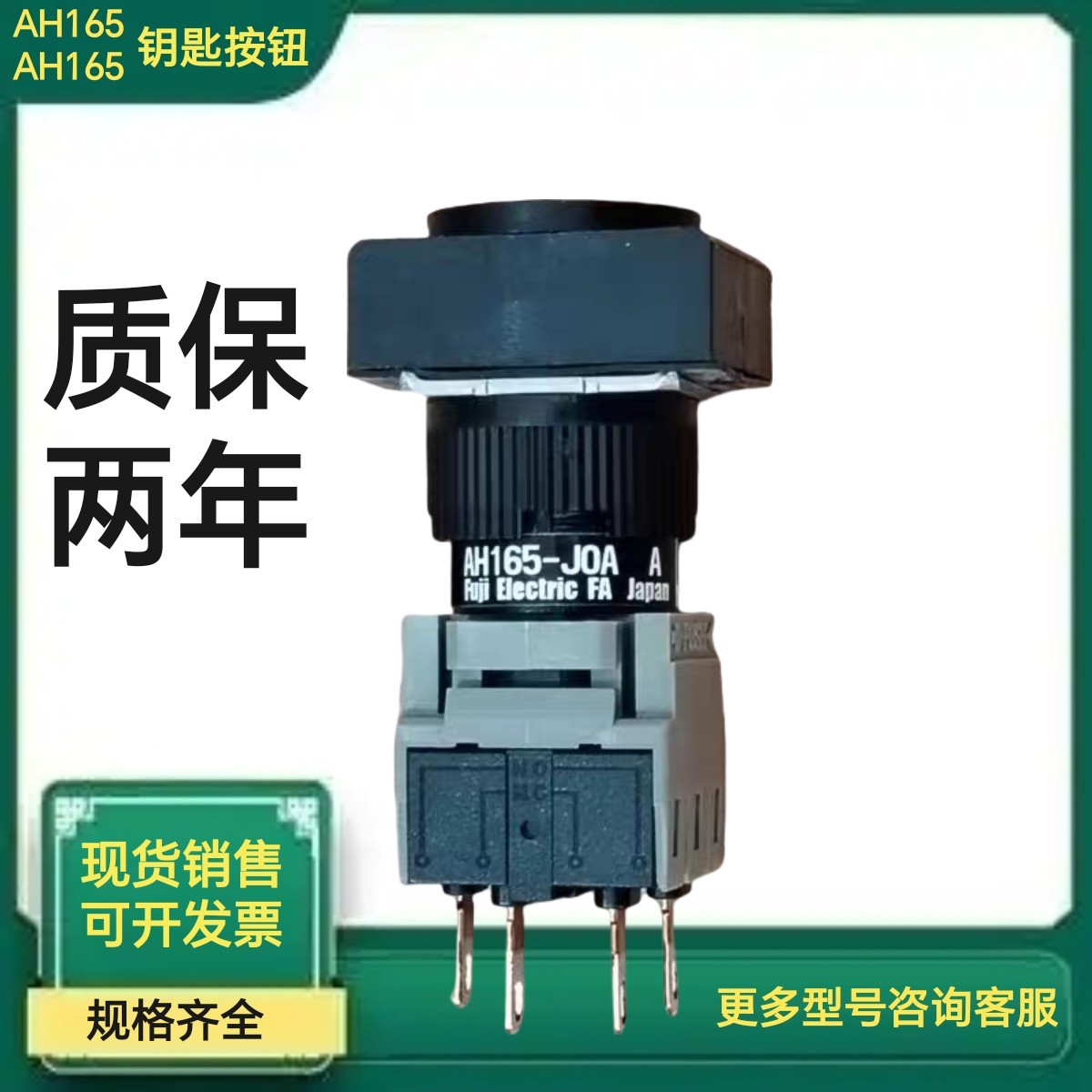 16mm钥匙开关AH165-JOA11A J2B11A J2A11A 22A