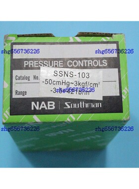 SAGINOMIYA日本鹭宫型压力开关压力控制器SSNS-C103X南部SOUTHMAN
