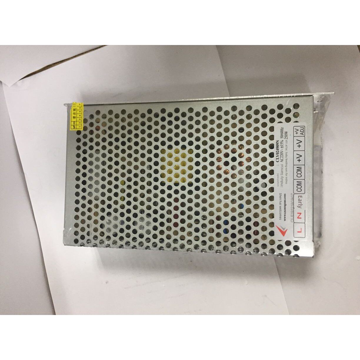 250W诚联电源24V10A CLV024909N展柜 监控电源 灯箱用电源 带盖板