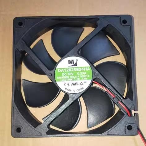 原装DA12025B24HA DC30V 0.23A 12025 12CM 电磁炉变频器散热风扇
