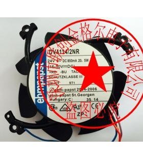 DV4114/2NR DV4114/2N DV4114/2NH 24V 850MA 20.5W 德国进口风扇