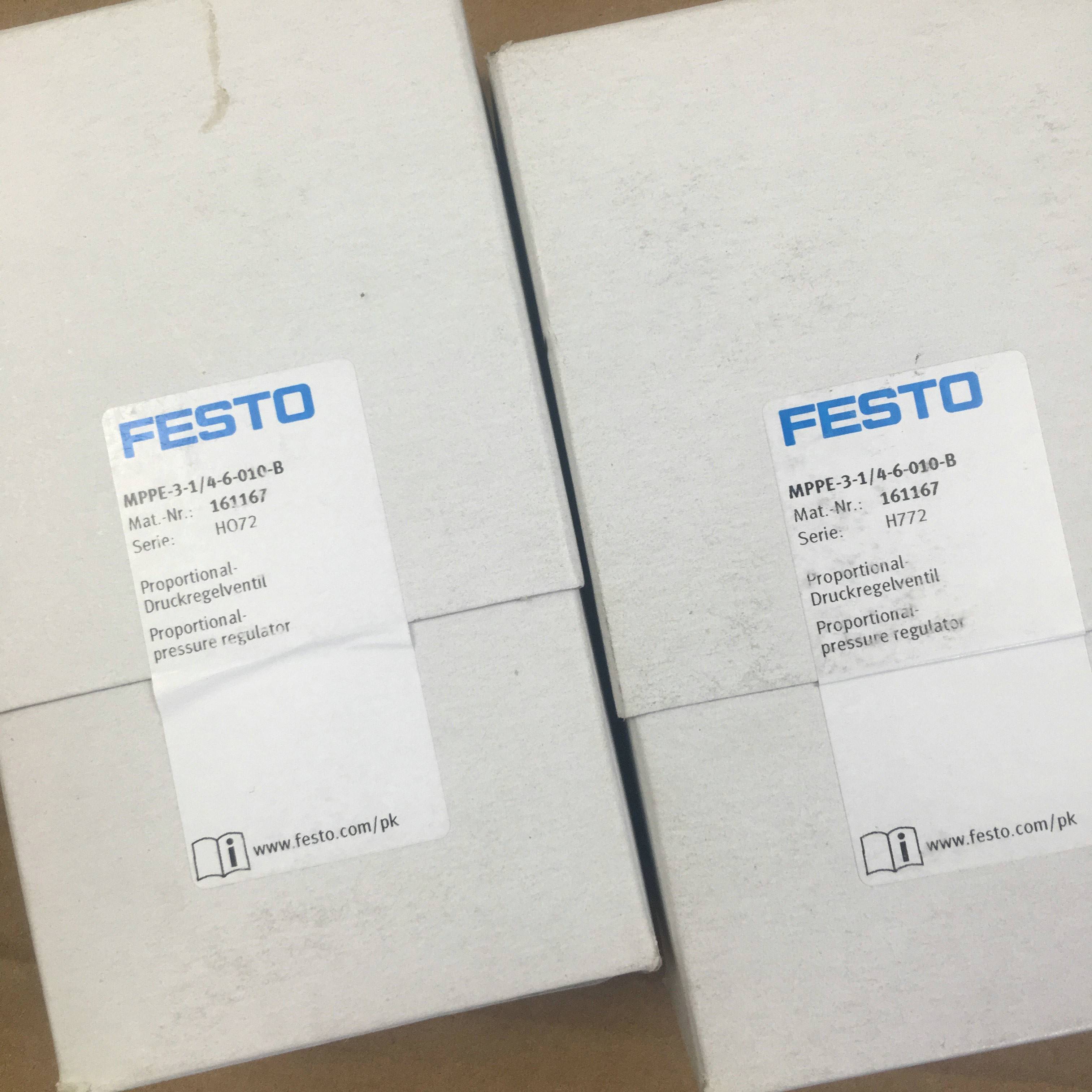 FESTO压力比例阀 MPPE-3-1/4-6-010-B 161167 161168 161170 现货
