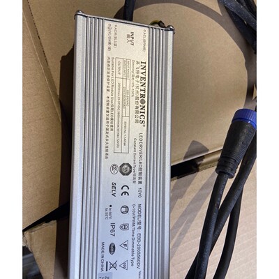 英飞特防水电源EBD-200S560DV路灯电源25-57V 5600mA 200Ｗ