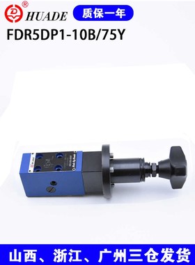 华德液压系列 直动式减压阀FDR5DP1-10B/315XYM油压系统压力调节