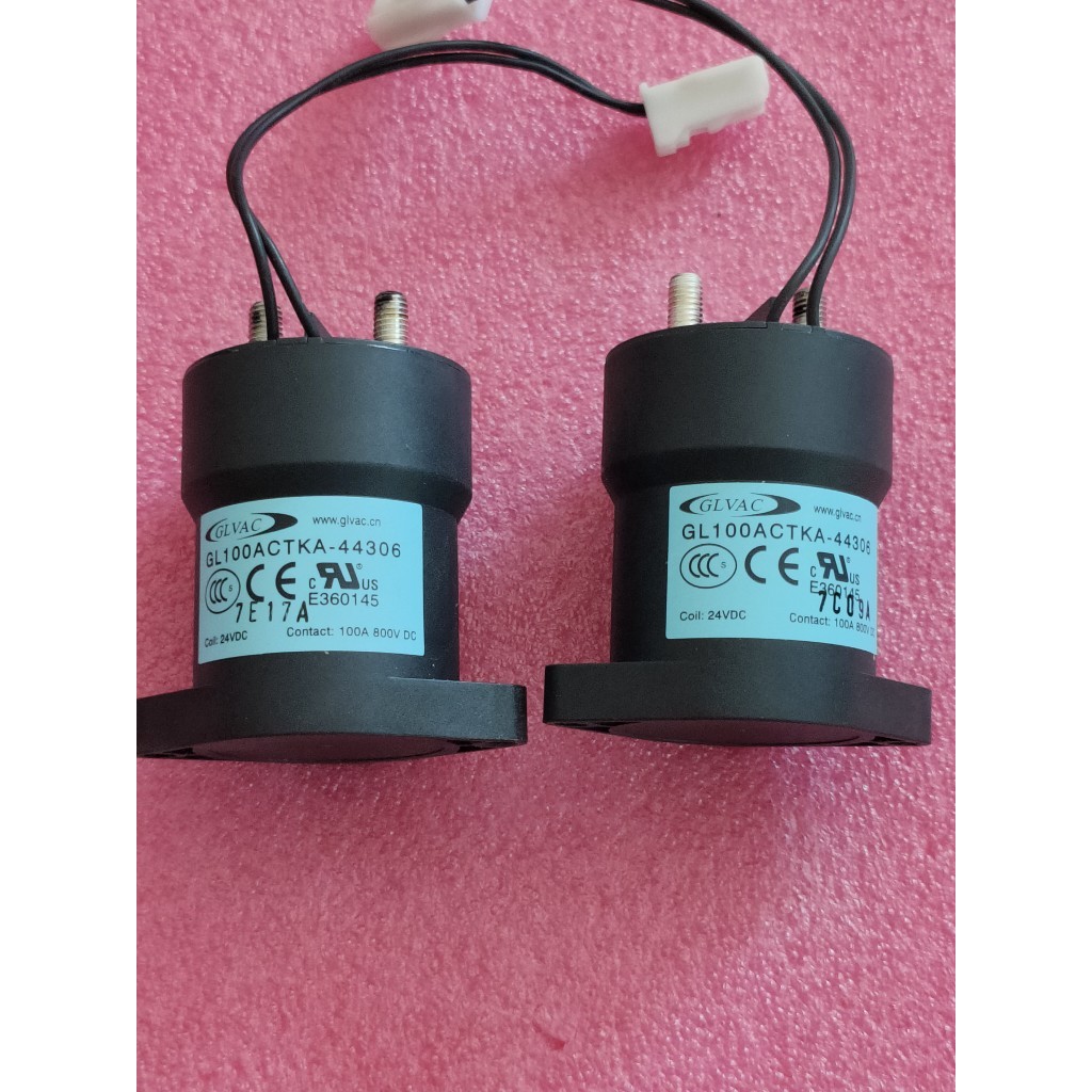 国力新能源高压直流接触器DC800V100A 24V线圈工作 GL100A继电器