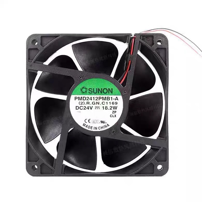 建准PMD2412PMB1-A 24V 18.2W 12038 2/3线大风量风扇