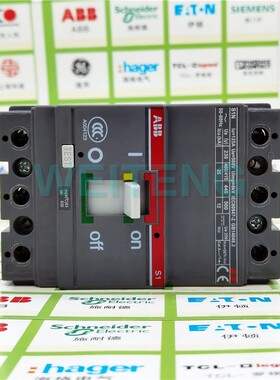 13年老店 ABB塑壳断路器 S1N125 3P 三相 63A空气开关SACE-Isomax