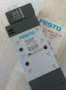 FESTO费斯托 电磁阀 CPE14-M1BH-5/3E-1/8 196935 现货