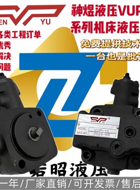 神煜液压4P电机油泵VUP-16数控机床油泵VUP-23 VUP-08 变量叶片泵