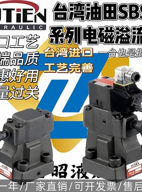 YUTIEN油田SBSG-03-R-3 低噪音电磁溢流阀SBG 1 2 06 10 L 2P 1PN