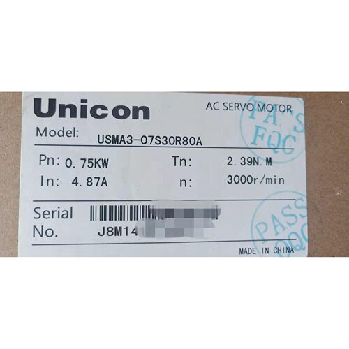 永宏FATEK伺服电机 USMA3-07S30R80A 现货 全新正品 永宏750W电机
