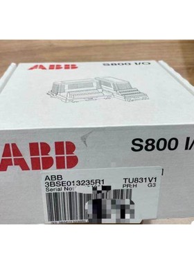 ABB 3BSE013235R1 TU831V1 DCS模块 底座 TU831V1 3BSE013235R1