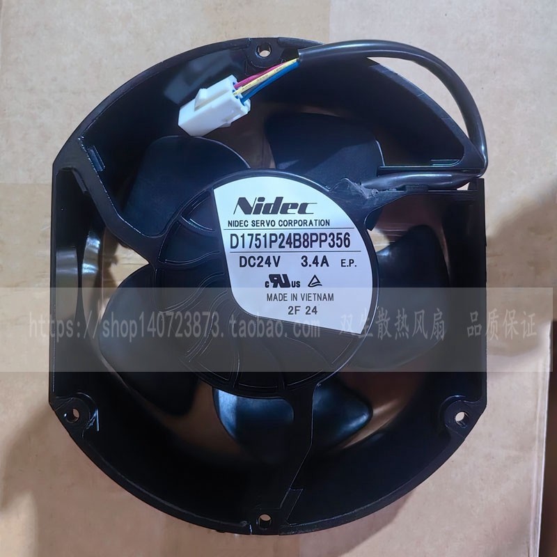 全新NIDEC D1751P24B8PP356/U/338/366/363 ABB880/580变频器风扇