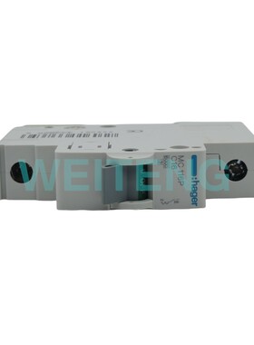 HAGER海格MC116P空气开 关单相1P家用照明控制保护 DZ47小型断路