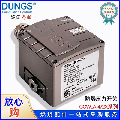 防爆压力开关 DUNGS GGW150A4/2X LGW3A4/2 LGW10A4/2 GGW50A4/2X