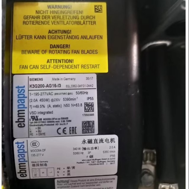 K3G200-AG16-I3 6SL3362-0AF01-0AA2 M3G084-DF K3G200-AH15-05