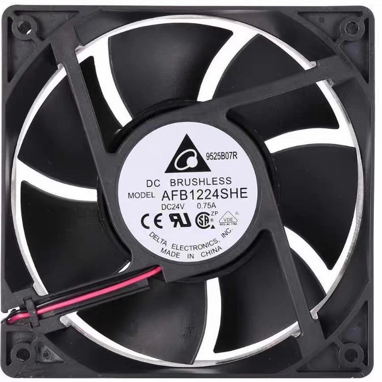 原装台达AFB1224HE/HHE/SHE/VHE/EHE/GHE 12038变频器散热风扇24V