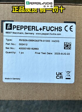 倍加福编码器RVI50N-09BKOA3TN-01000德国P+F全新原装正品现货