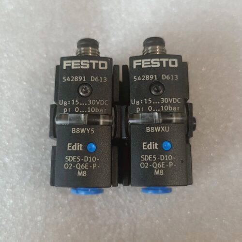 FESTO费斯托 压力传感器 SDE5-D10-O2-Q6E-P-M8 542891 现货