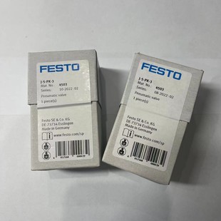 4504全新原装 14295 10772 4503 正品 FESTO气控阀 8823