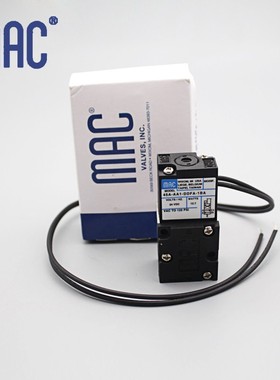 美国MAC电磁阀45A-AA1/AC1/BC1-DDAA/DDFJ/DDFA-1BA/1JM原装正品